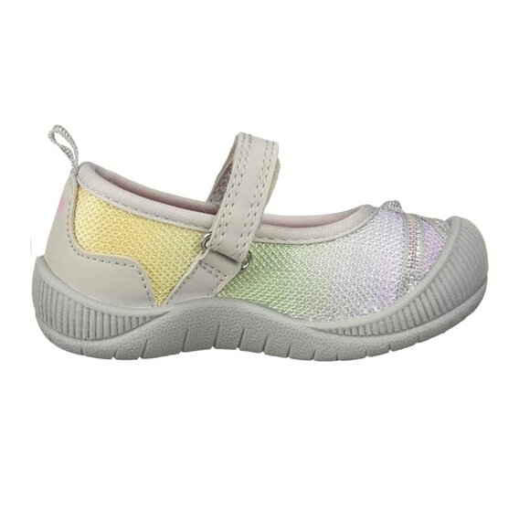 OshKosh B'Gosh Toddler Girls Blyss Velcro Strap Rainbow Mary Jane Sport Sneakers - Picture 5 of 5